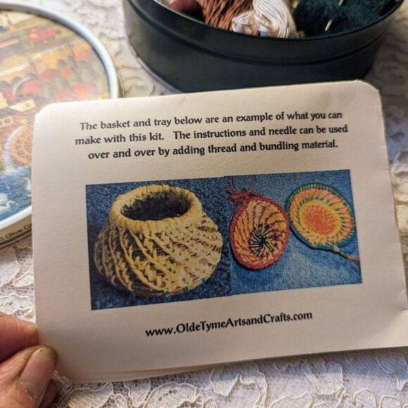 NATURE CRAFT Pine Needle Basket Kit - Picture 8 of 16